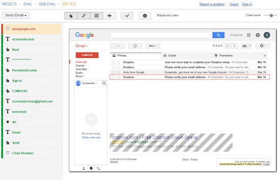 Screenster completes image and screenshot comparison with a set of intelligent UI testing tools